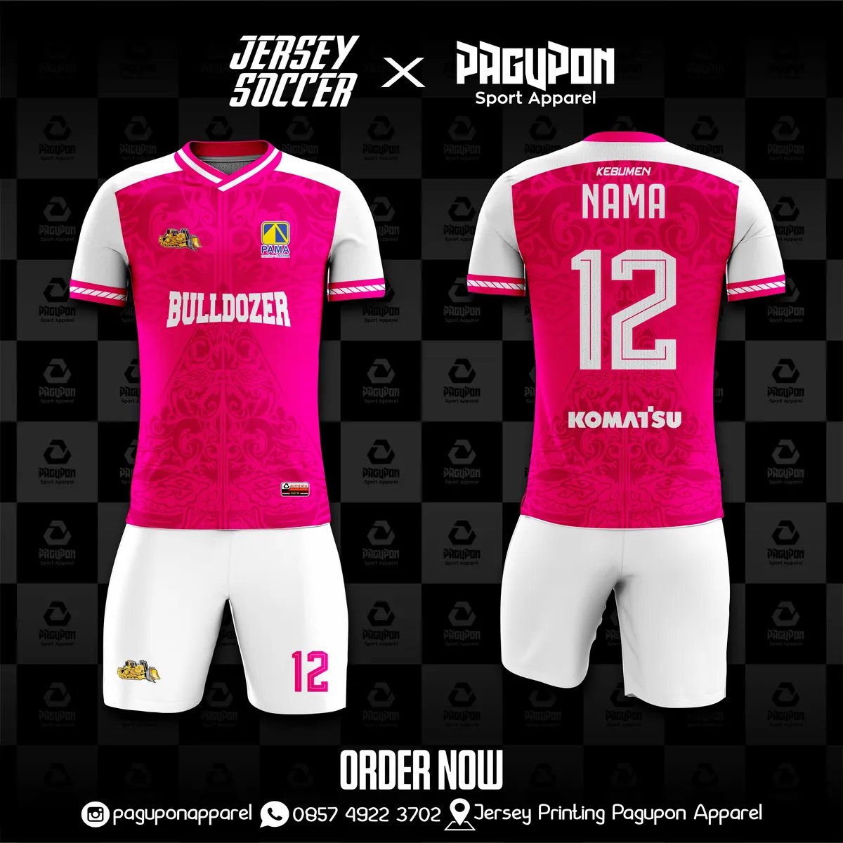 Contoh jersey custom Pagupon Apparel untuk artikel Jersey Olahraga Kantor dan Komunitas: Seragam yang Bikin Semua Ikut Turun
